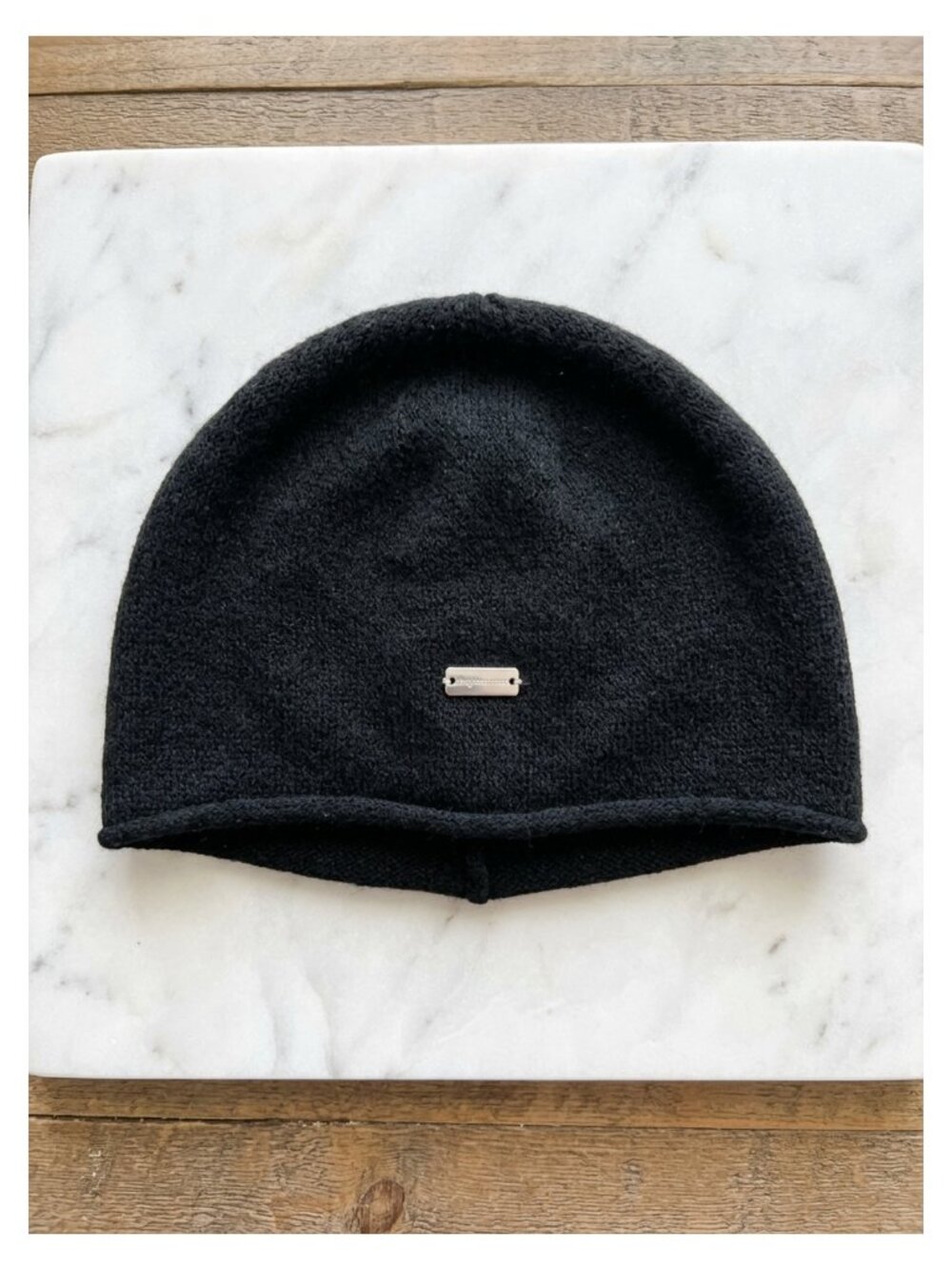 Slouchy Knit Beanie Acrylic Viscose Angora Soft Warm Lightweight Women